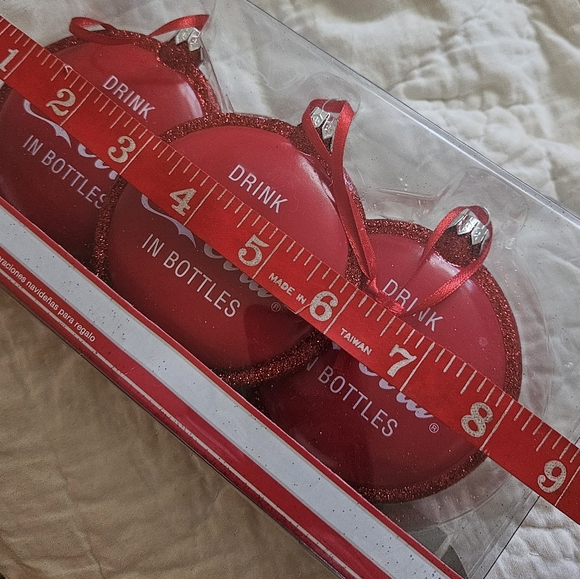 Coca cola ornament set - Picture 3 of 9
